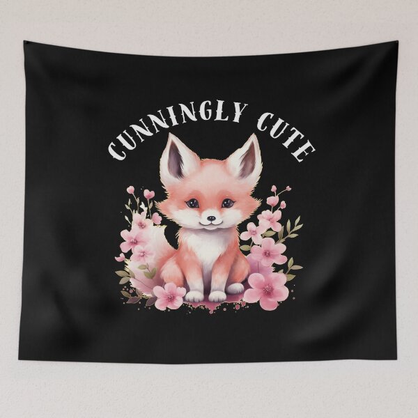 Item preview, Cunningly Cute. fox quote designed and sold by FoxVibes.