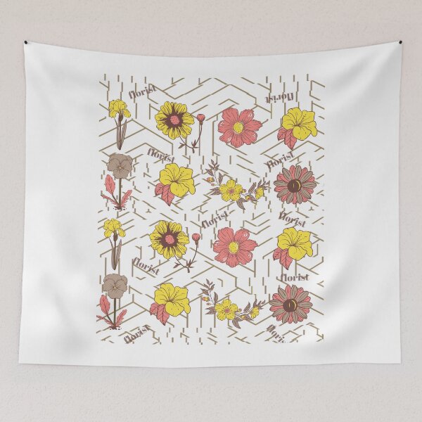 Item preview, Florist - Blossoming Beauty A Symphony of Colors and Forms in Floral Design designed and sold by DesignDistrict7.