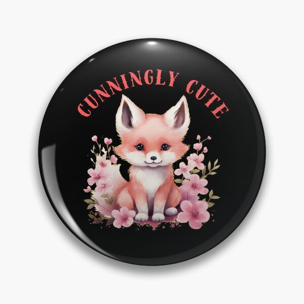 Item preview, Cunningly Cute. retro fox designed and sold by FoxVibes.