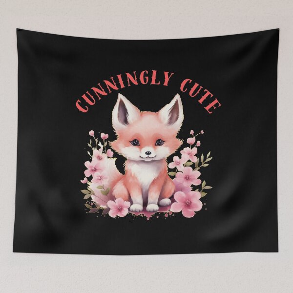 Artikelvorschau, Listig süß. Retro-Fuchs entworfen und verkauft von FoxVibes.