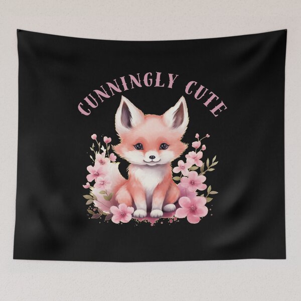 Item preview, Cunningly Cute. fox foxes designed and sold by FoxVibes.