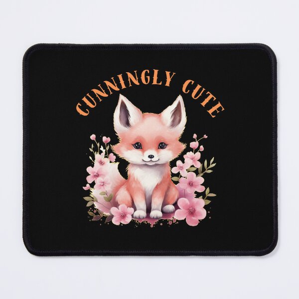 Item preview, Cunningly Cute. fox watercolor designed and sold by FoxVibes.