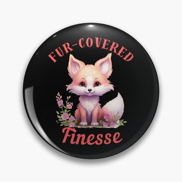 Item preview, Fur-Covered Finesse. fox face designed and sold by FoxVibes.