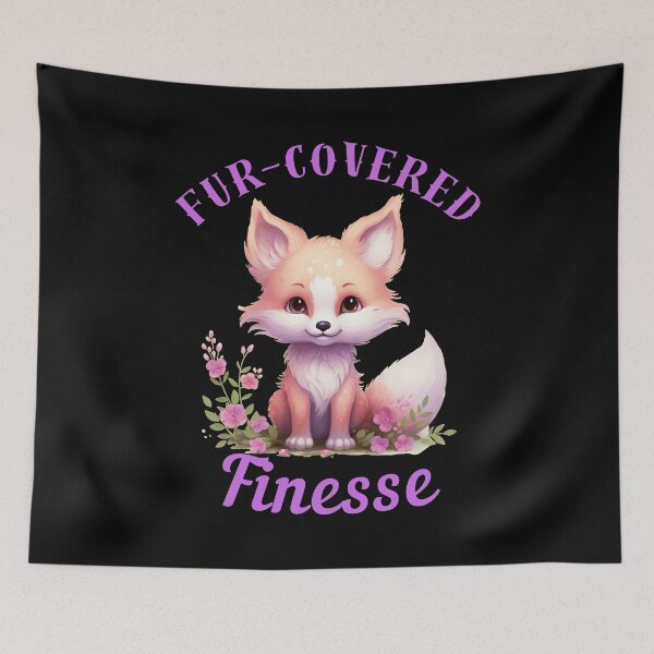 Artikelvorschau, Pelzbedeckte Finesse. cooler Fuchs entworfen und verkauft von FoxVibes.