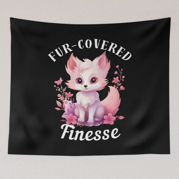 Item preview, Fur-Covered Finesse. fox portrait designed and sold by FoxVibes.
