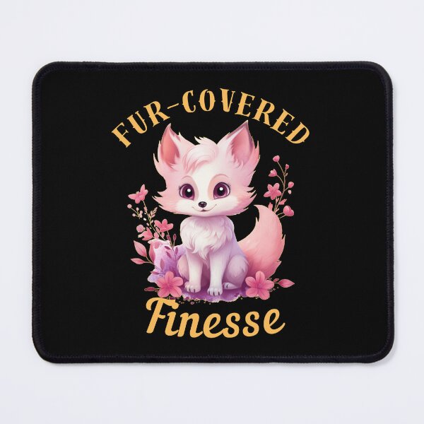 Item preview, Fur-Covered Finesse. fox quote designed and sold by FoxVibes.