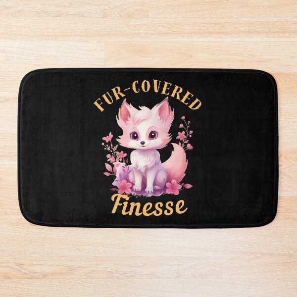 Item preview, Fur-Covered Finesse. fox quote designed and sold by FoxVibes.