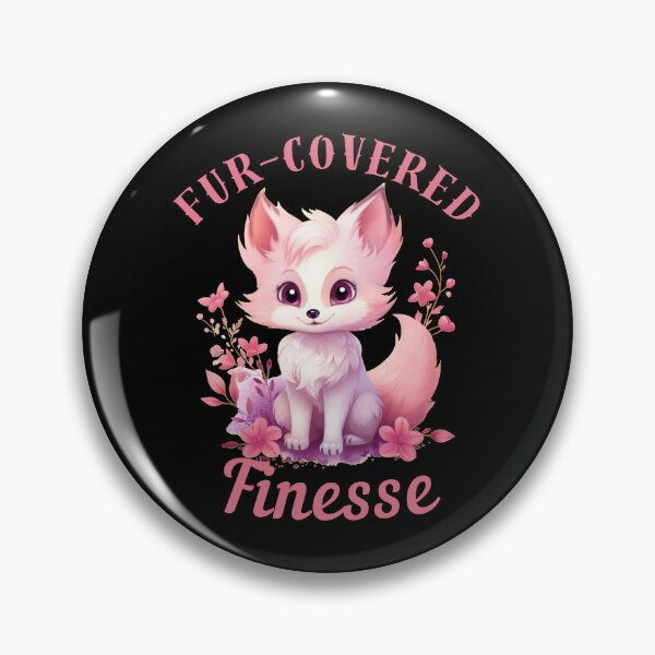 Artikelvorschau, Pelzbedeckte Finesse. Retro-Fuchs entworfen und verkauft von FoxVibes.