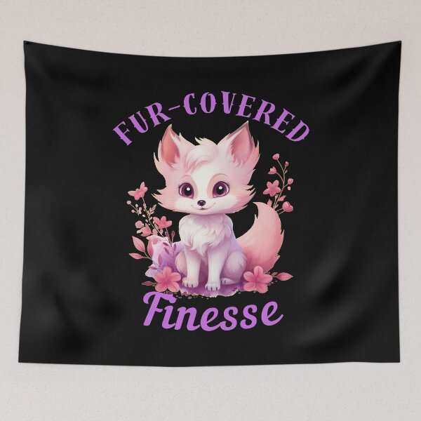 Item preview, Fur-Covered Finesse. fox foxes designed and sold by FoxVibes.