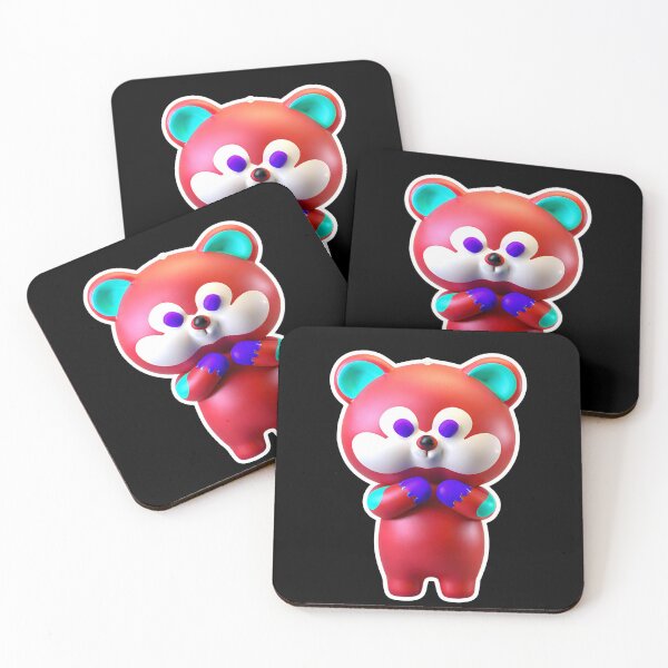 Item preview,  3D Red Panda Sticker designed and sold by MtValleyDesign.