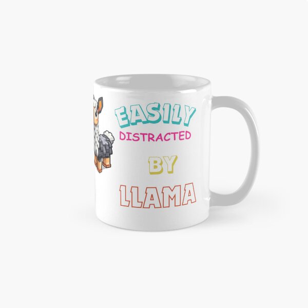 Item preview, Easily Distracted by a Llama : Adorable Llama designed and sold by ObjCrea123.