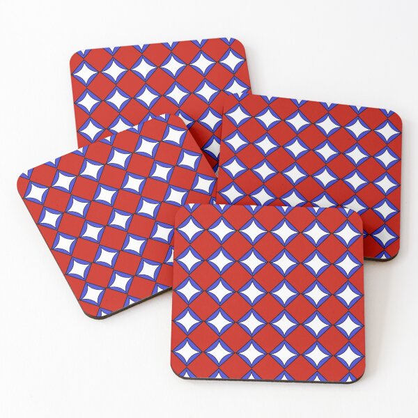 Item preview, Blue red clown abstract designed and sold by PaintDesigns.