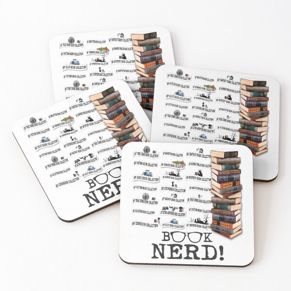 Item preview, Book Nerd designed and sold by KC Morcom.