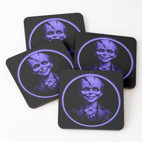 Item preview, Creepy dark dolls by Red Siri0 - deep purple  designed and sold by Red Siri0 Art.