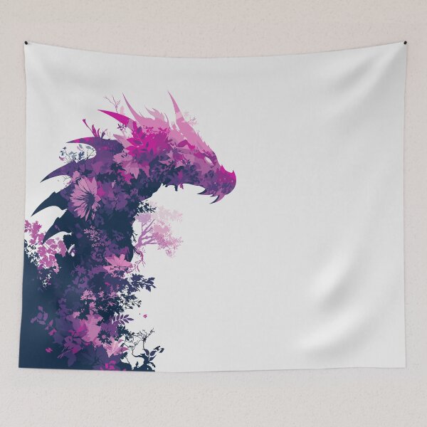Item preview, Flora dragon deity designed and sold by etherElric.