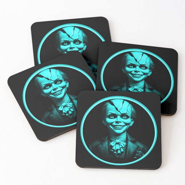 Item preview, Creepy dark dolls by Red Siri0 - blue green turquoise  designed and sold by Red Siri0 Art.