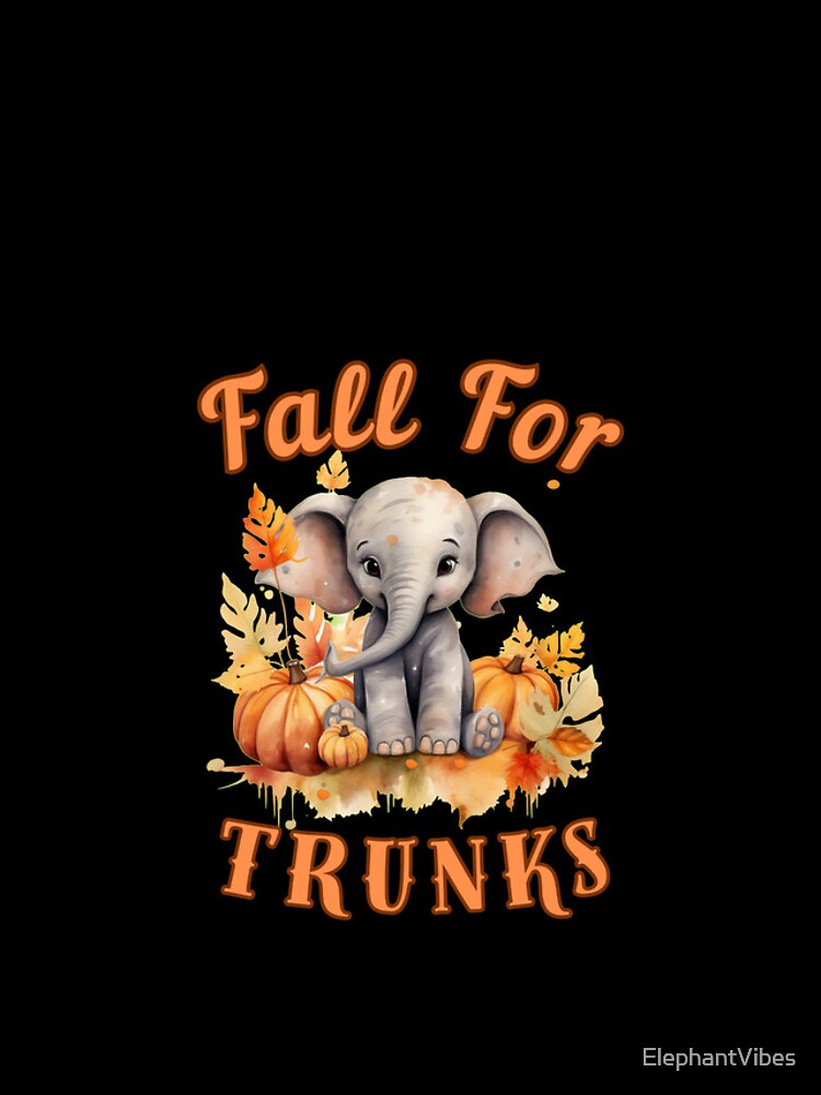 Thumbnail 4 of 4, iPhone Case, Fall For Trunks. Flower elephant designed and sold by ElephantVibes.