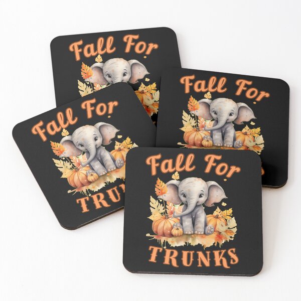 Item preview, Fall For Trunks. Flower elephant designed and sold by ElephantVibes.