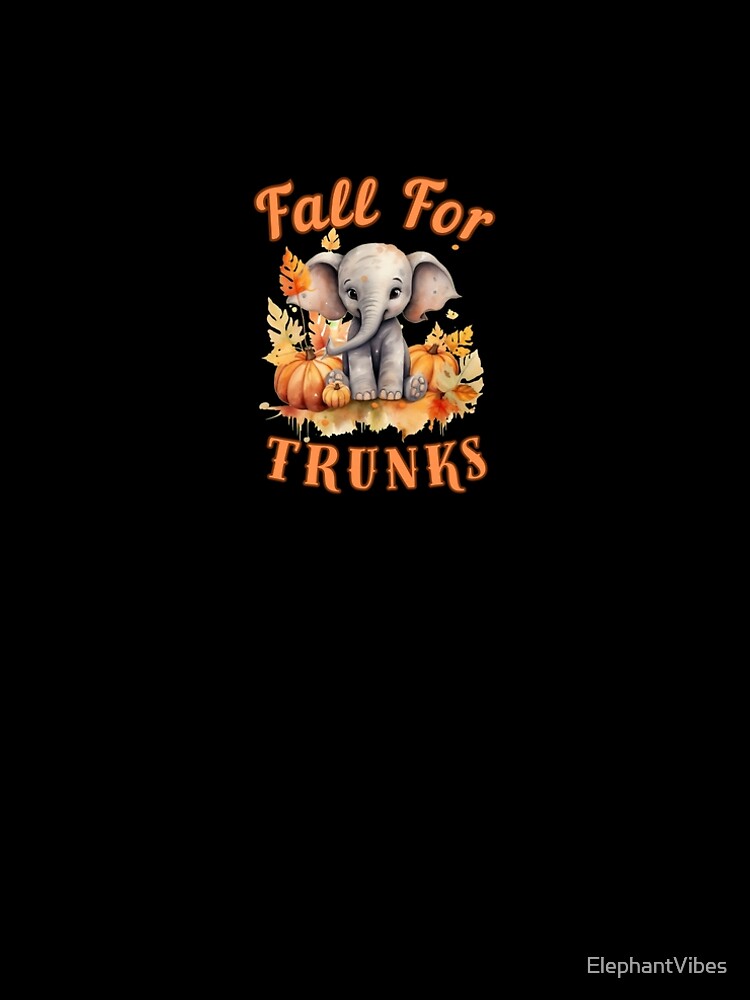 Thumbnail 5 of 5, A-Line Dress, Fall For Trunks. Flower elephant designed and sold by ElephantVibes.