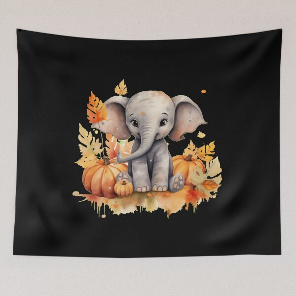 Item preview, Halloween Elephant designed and sold by ElephantVibes.