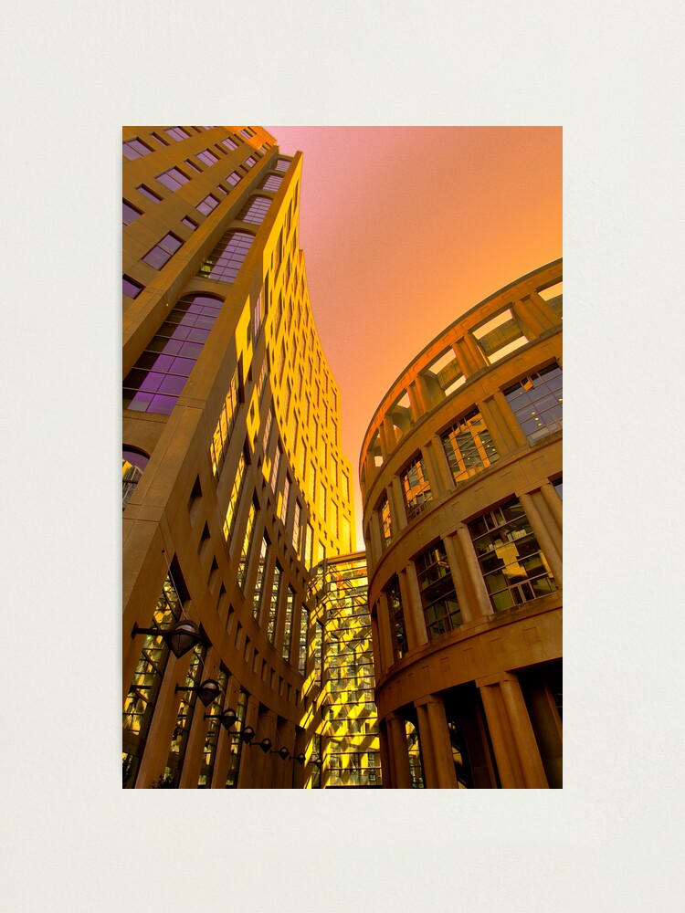 Alternate view of Vancouver Public Library Photographic Print