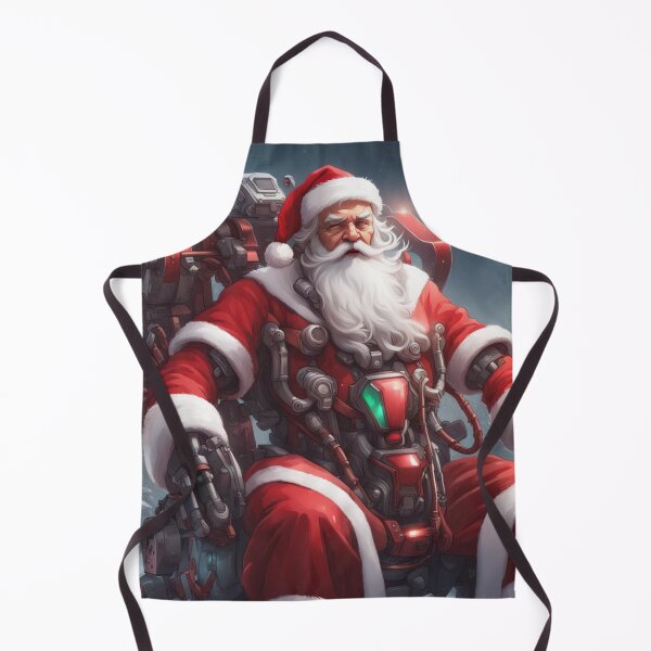 Item preview, cyber santa powering up designed and sold by MidknightBpaw.