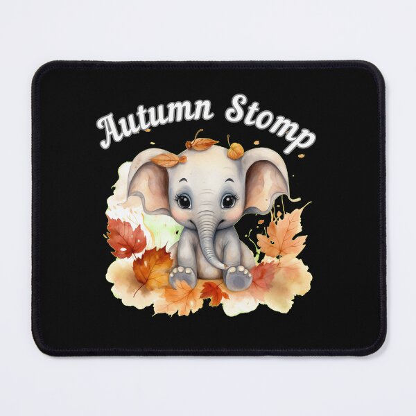 Item preview, Autumn Stomp. surreal elephant designed and sold by ElephantVibes.