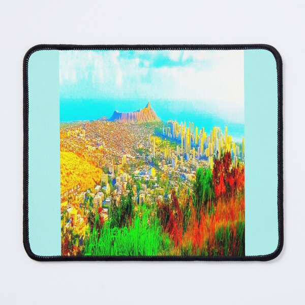 Item preview, Majestic Diamond Head as viewed from Tantalus/Round Top designed and sold by R-F-B.