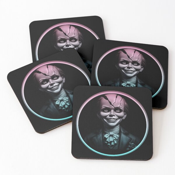 Item preview, Creepy dark dolls by Red Siri0 - light blue and pink  designed and sold by Red Siri0 Art.