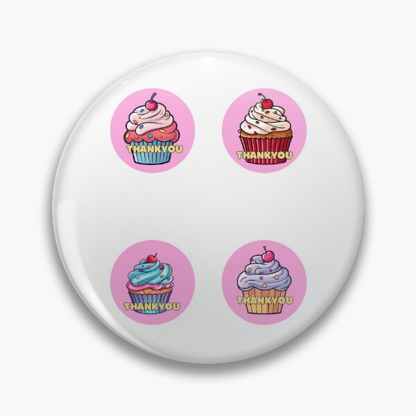 Item preview, Kawaii cupcake thankyou pack designed and sold by BritishDelights.