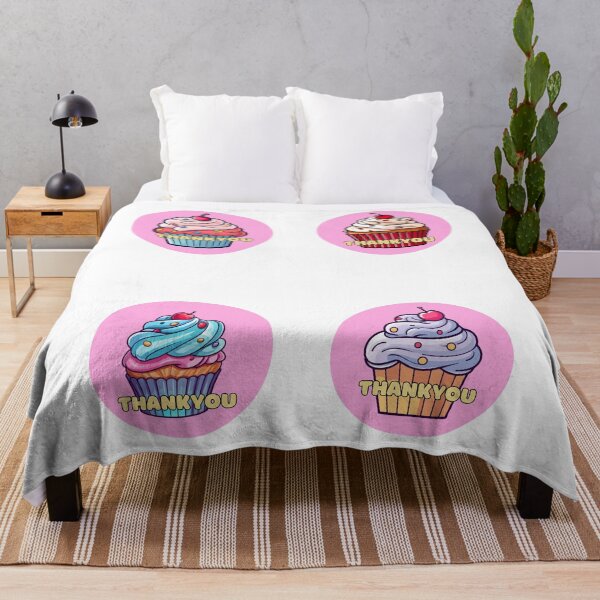 Item preview, Kawaii cupcake thankyou pack designed and sold by BritishDelights.