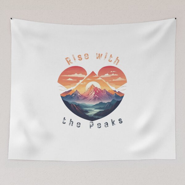 Item preview, Rise with the Peaks designed and sold by RoamRipple.