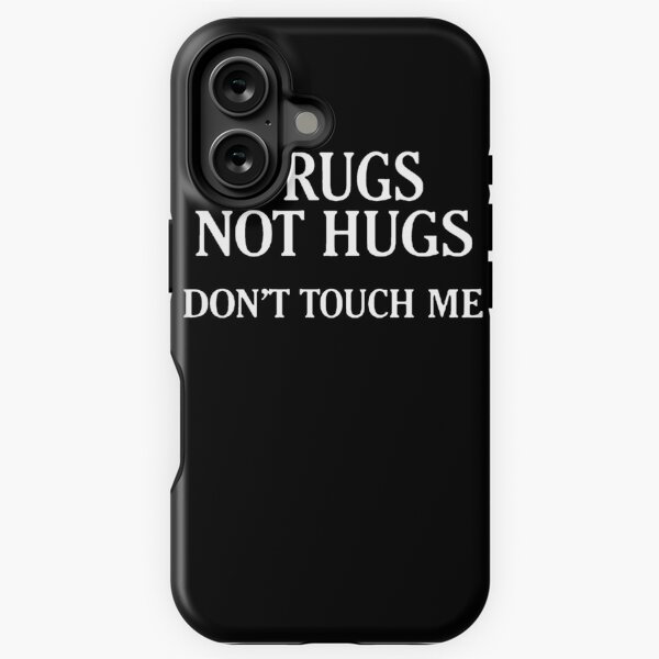 Item preview, Drugs Not Hugs [White] designed and sold by scarammanga.