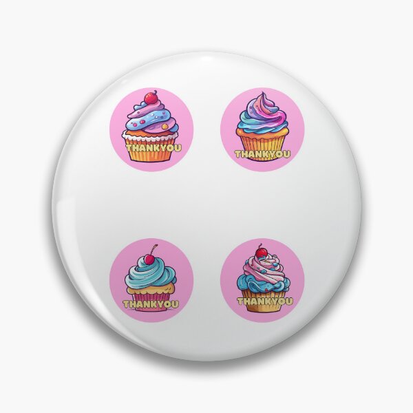 Item preview, Kawaii cupcake thankyou pack designed and sold by BritishDelights.