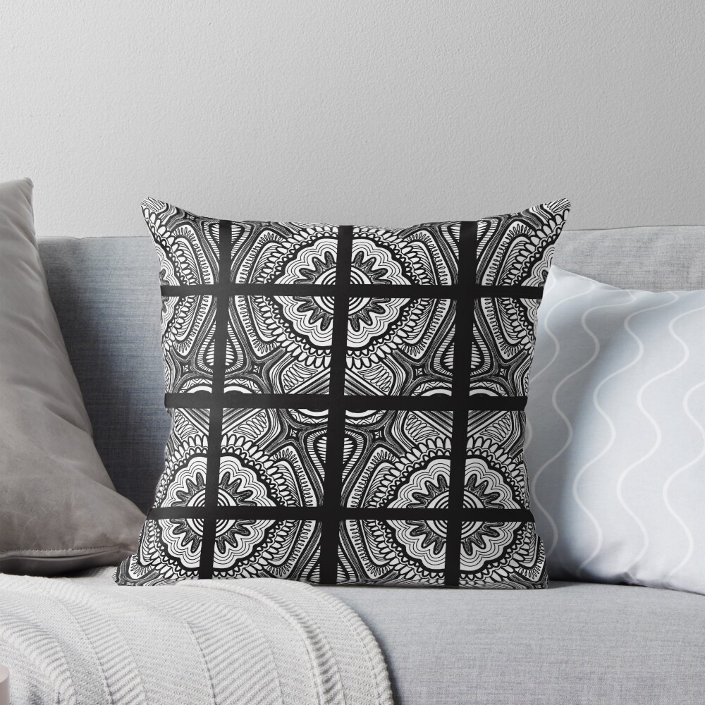 Item preview, Throw Pillow designed and sold by inkycreations.