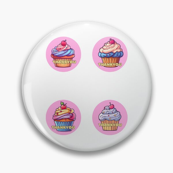 Item preview, Kawaii cupcake thankyou pack designed and sold by BritishDelights.