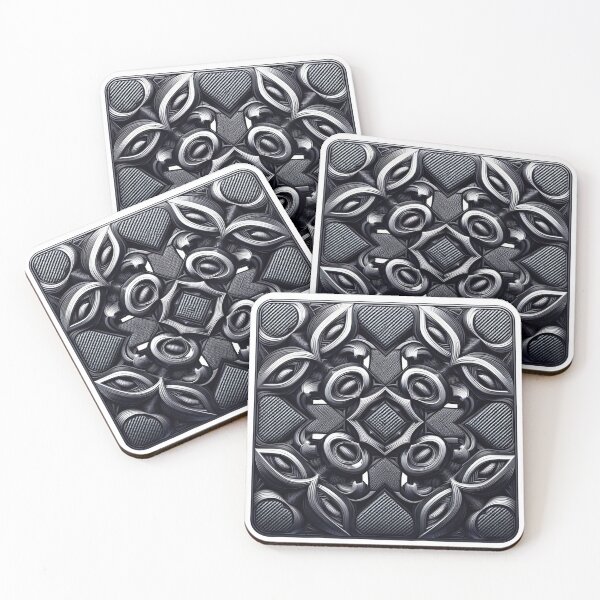 Item preview, Black and Gray Carbon Fiber 4 designed and sold by Daniel Dudgeon.