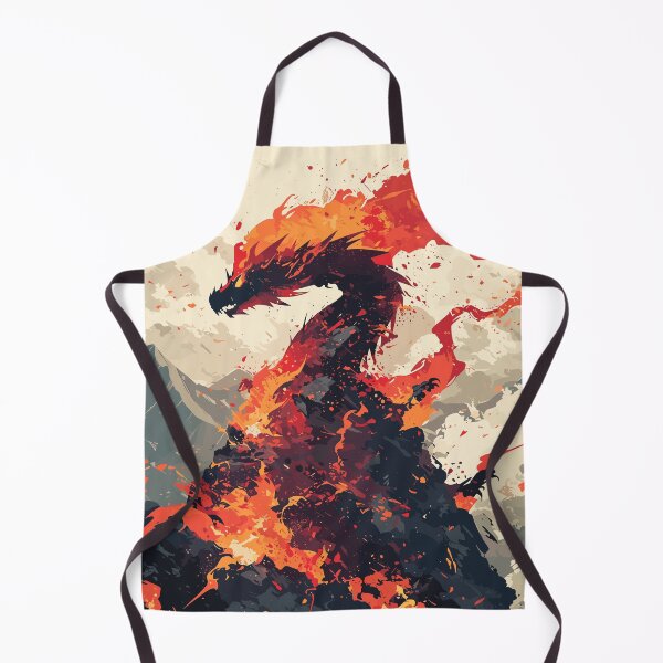 Item preview, Lava dragon deity designed and sold by etherElric.