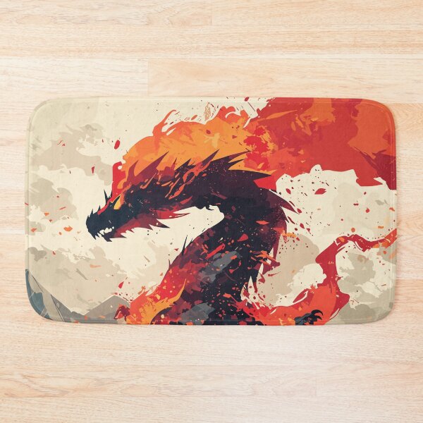 Item preview, Lava dragon deity designed and sold by etherElric.