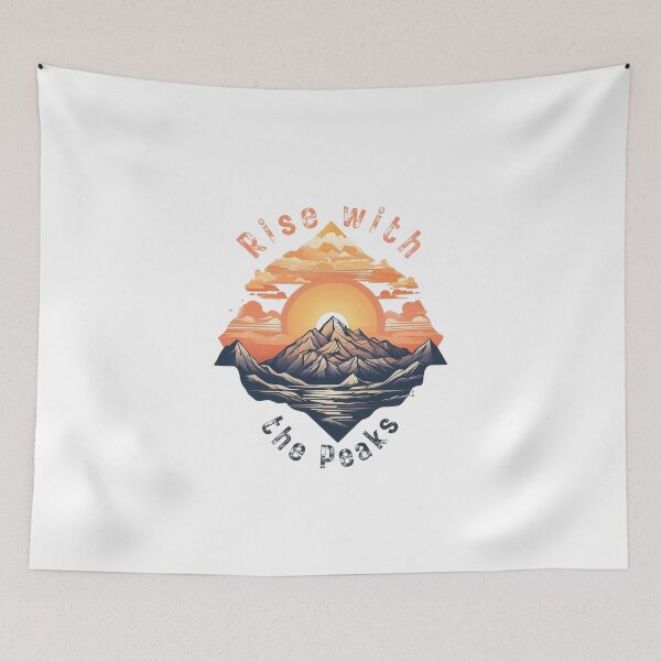Item preview, Rise with the Peaks designed and sold by RoamRipple.