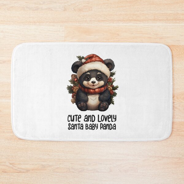 Item preview, Cute and Lovely Santa Panda-Christmas Santa Sweet Panda  designed and sold by Mohammed Sohail Khan.