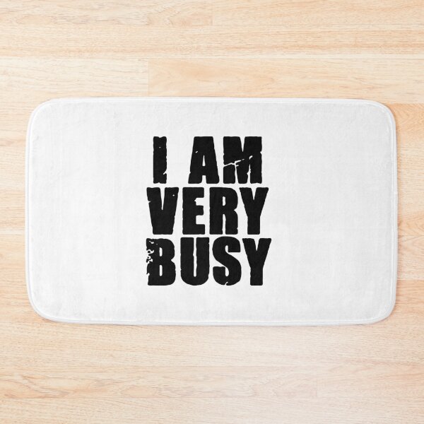 Item preview, I Am Very Busy designed and sold by chillaxcats.