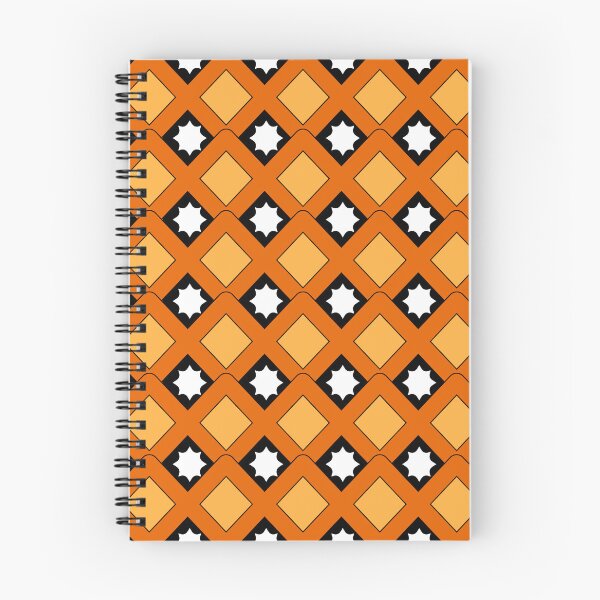Item preview, orange and black geometric diamonds designed and sold by PaintDesigns.