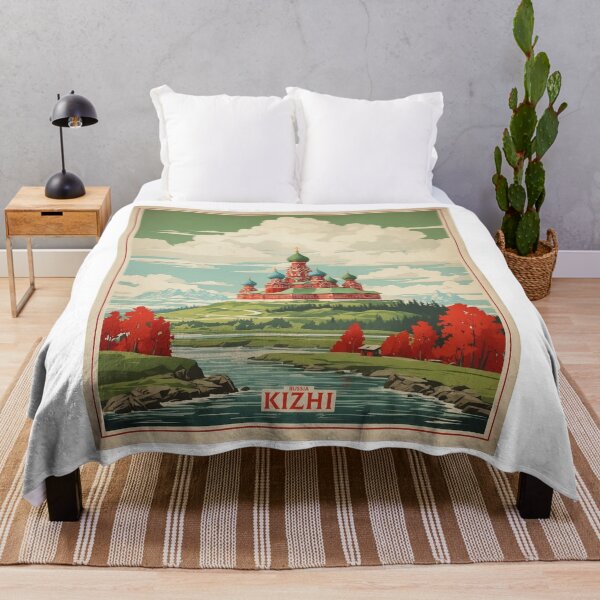 Item preview, Khizhi Russia Vintage Poster Tourism designed and sold by TravelersGems.