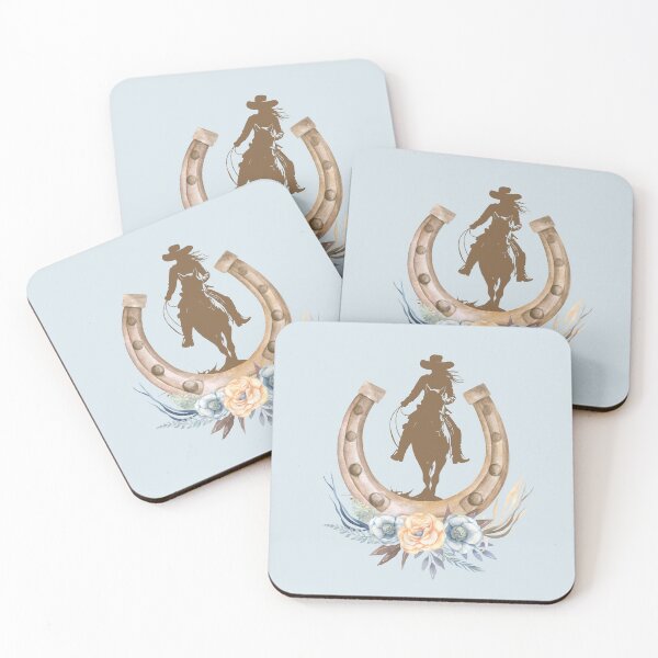 Item preview, Western Country Equestrian Horseback Riding Cowgirl  designed and sold by LEILA ART SPACE.