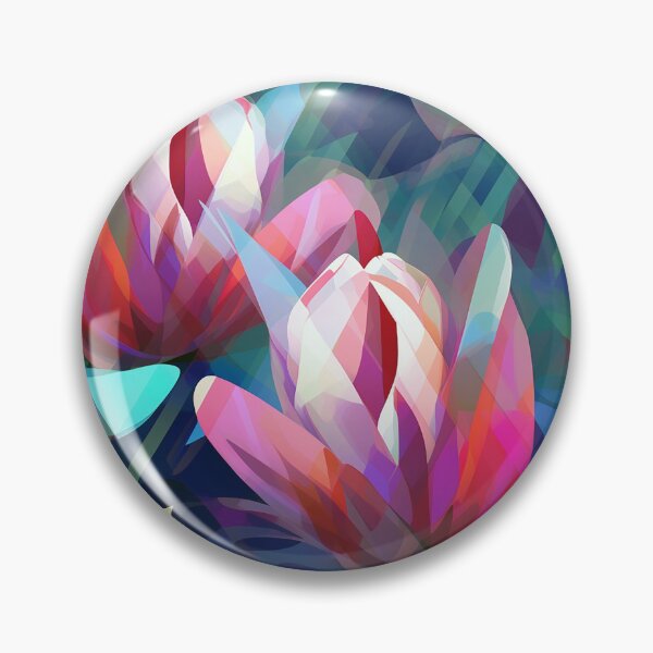 Item preview, Spring Glitch Art 03 - Lotus designed and sold by JoanNinjaHen.