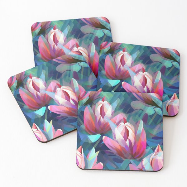 Item preview, Spring Glitch Art 03 - Lotus designed and sold by JoanNinjaHen.
