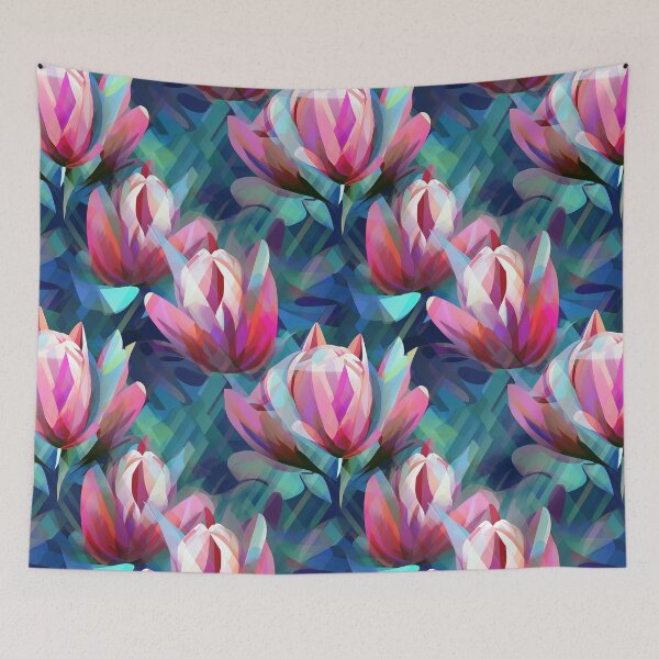 Item preview, Spring Glitch Art 03 - Lotus designed and sold by JoanNinjaHen.