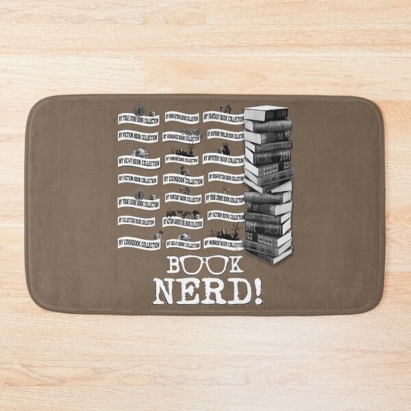 Item preview, Book Nerd designed and sold by KC Morcom.