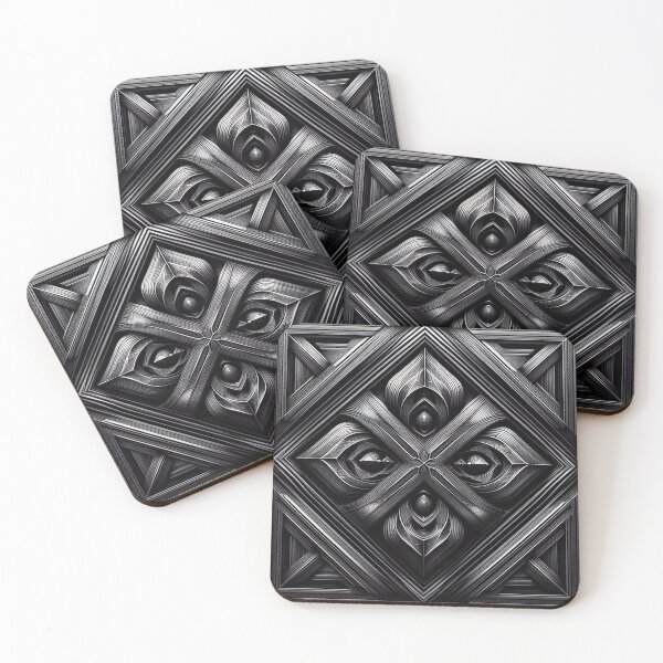 Item preview, Black and Gray Carbon Fiber 7 designed and sold by Daniel Dudgeon.